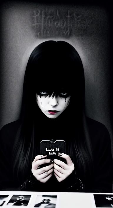 Abstract Blackness: A Study in Darkness and Despair