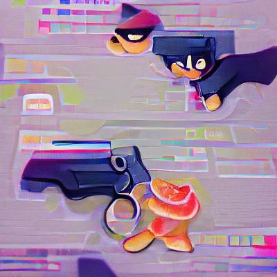 Abstract Concept of Crime: An AI Interpretation