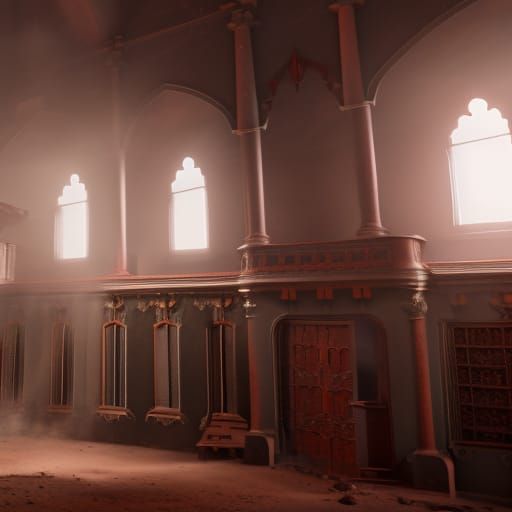 Ghostbusters in Haunted House: Fantasy Concept Art