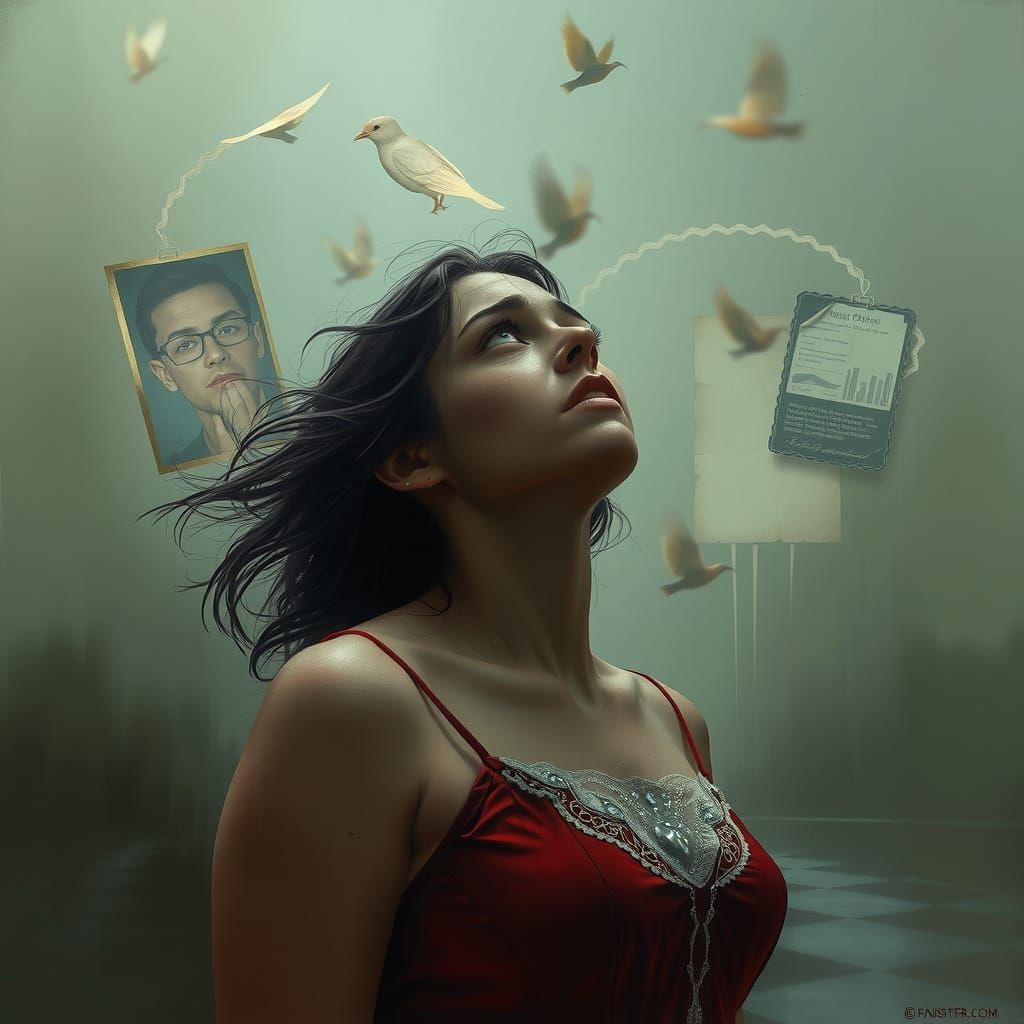 Torn Between Love and Self-Preservation in Fading Memories