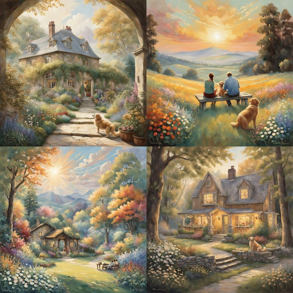 Cozy Family Home in Serene Nature with Divine Protection