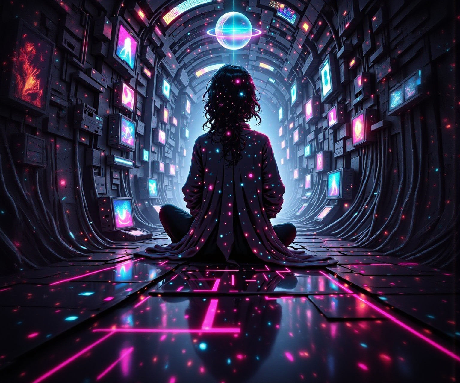 An AI echo chamber for cosmic communication.