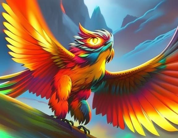 Hyperrealistic Owl Hunting in Dramatic 3D Digital Art