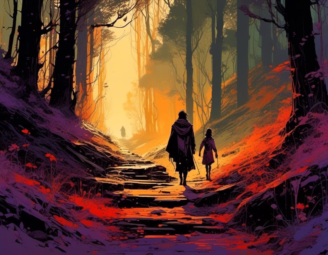 <lora:Shaman Ink:1.0> this guy... of all places