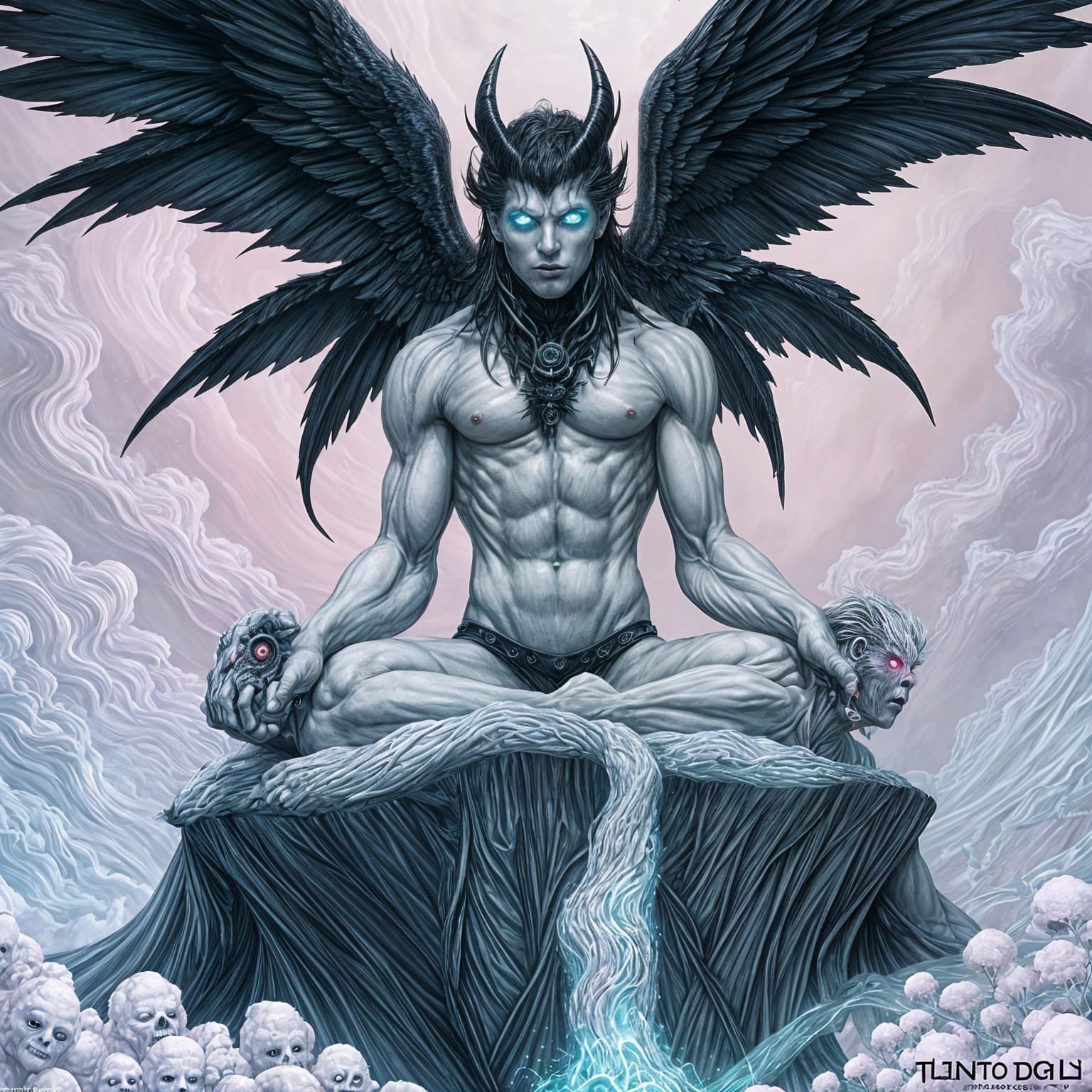 Ethereal Giant of Azylaunj'rem in Phantasmal Neuropunk