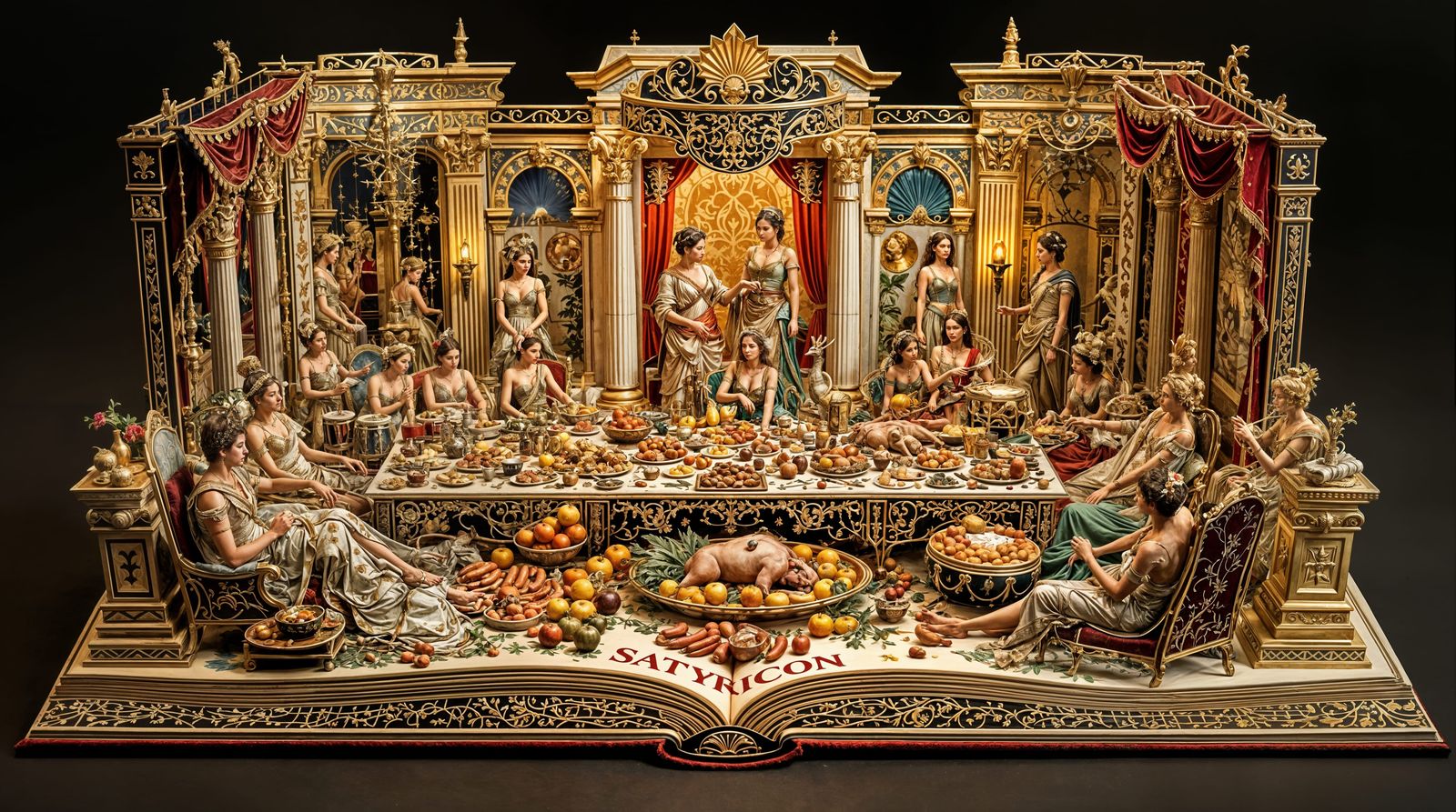 PETRONIUS' "SATYRICON": ALLEGORY OF IMPERIAL ROMAN CIVILIZAT...