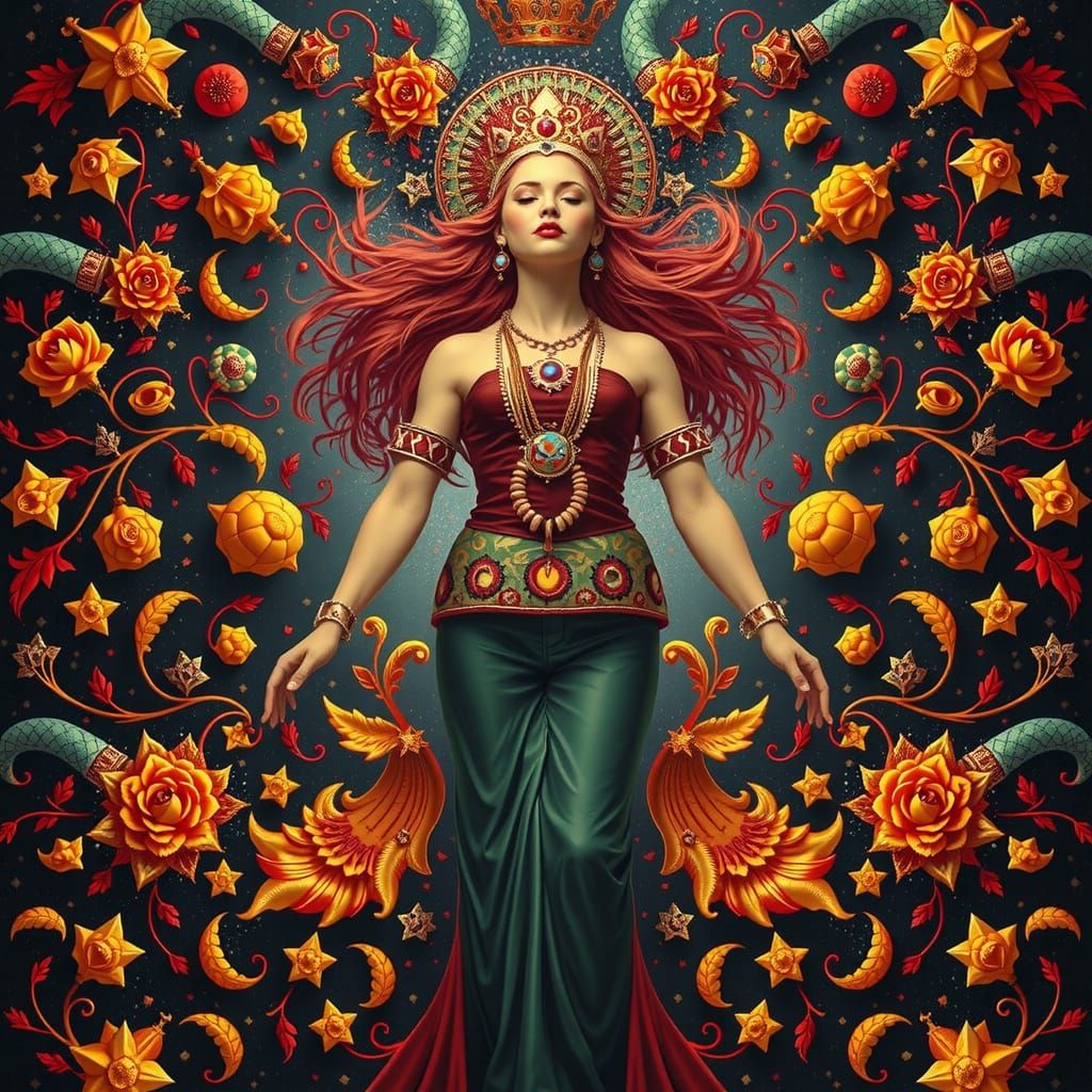 Hyperrealistic Masterpiece of Vivid Colors and Sharp Detail