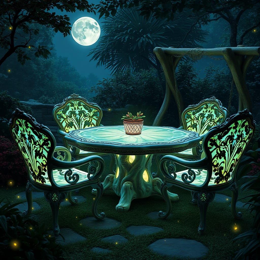 Bioluminescent Furniture