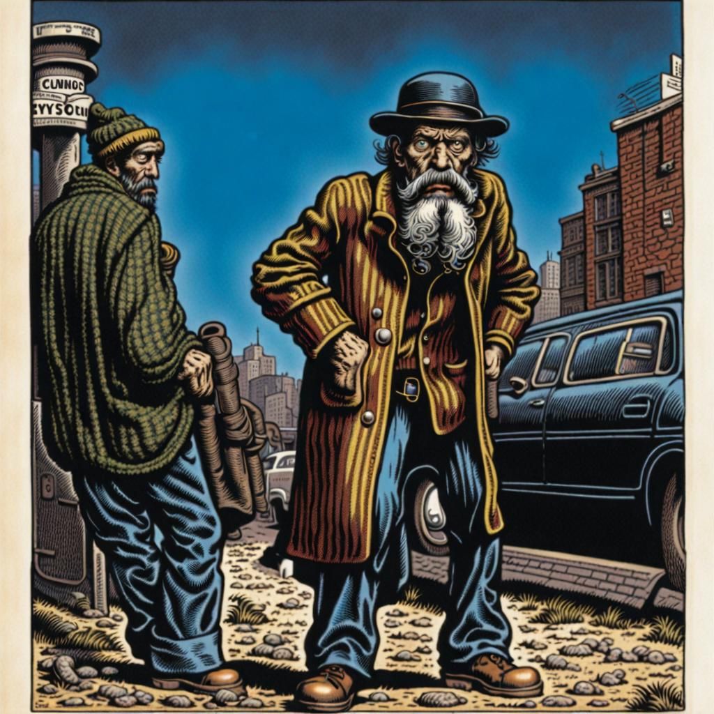 Intense Glare: Homage to Underground Comix Art