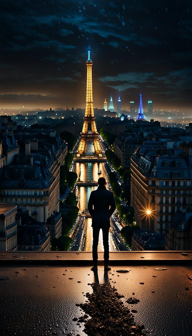 City of Light: Nocturnal Urban Landscape