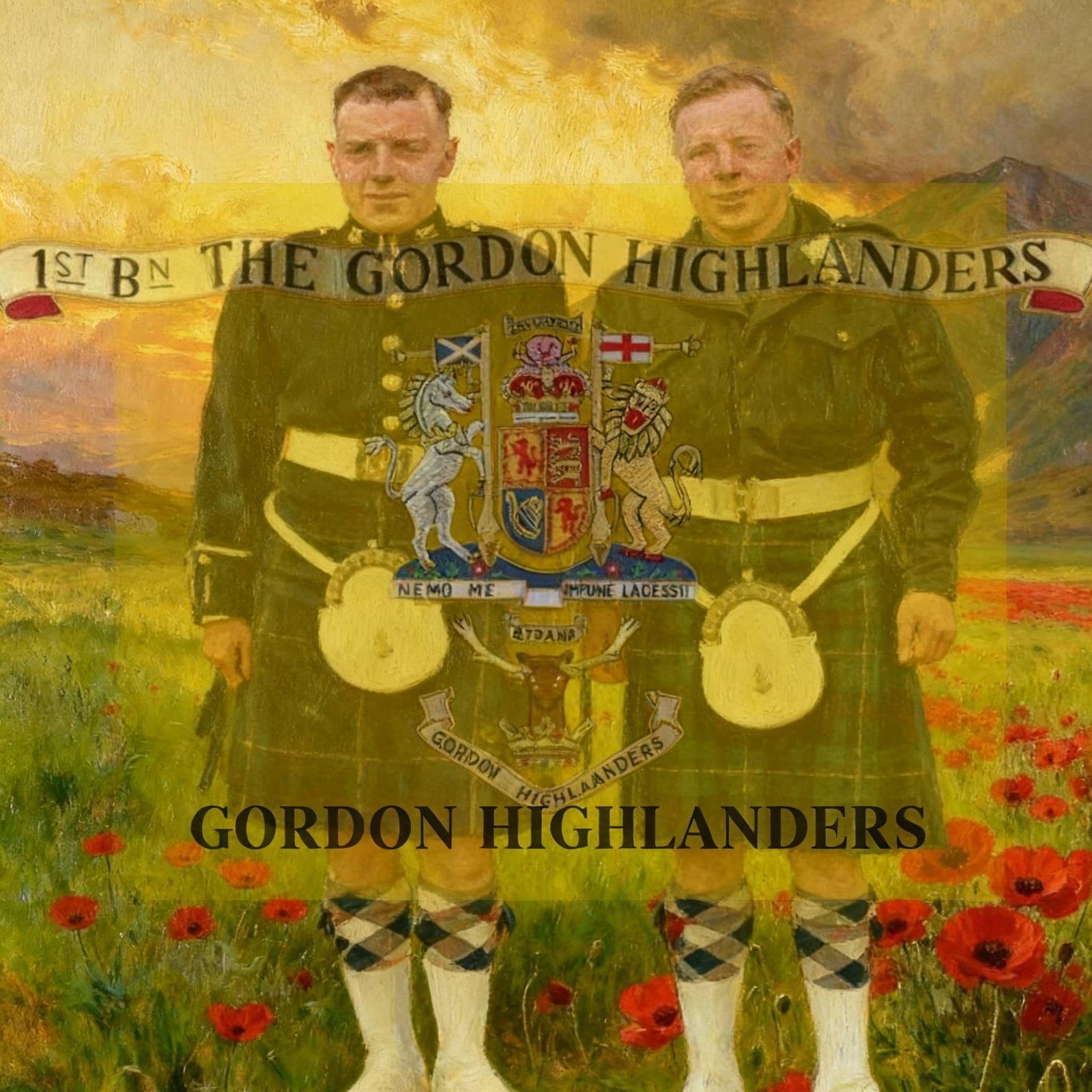 AI Generated Image with Watermark Overlay