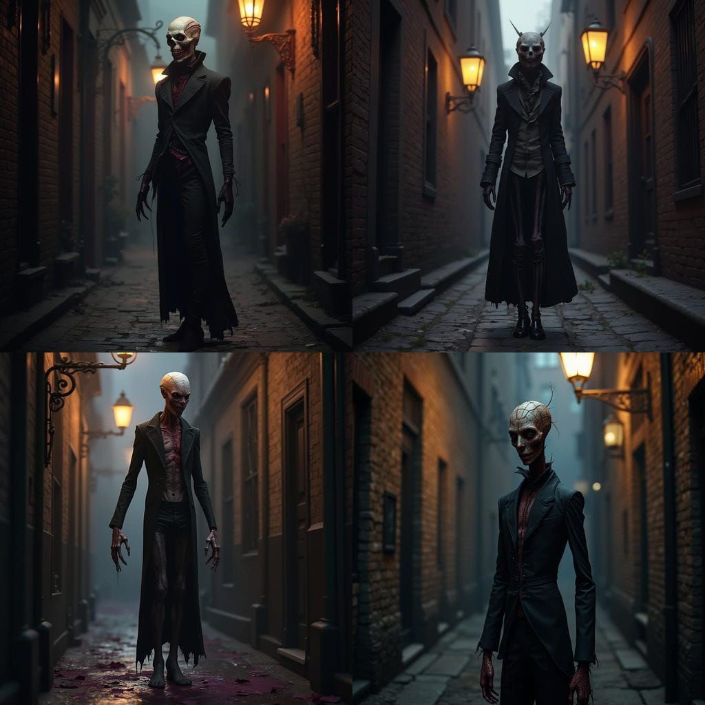 Skinwalker Lurks in Dark Victorian Alley