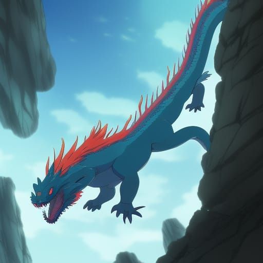 Ghost Dragon: Anime Key Visual by Makoto Shinkai