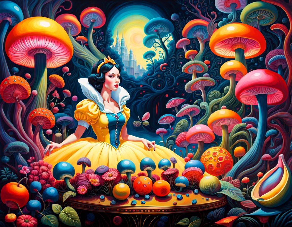 Snow White's Sinister Business: Hallucinogens in Oil Paintin...