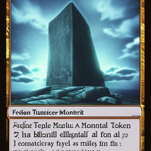 Moonlit Elemental Monolith Temple