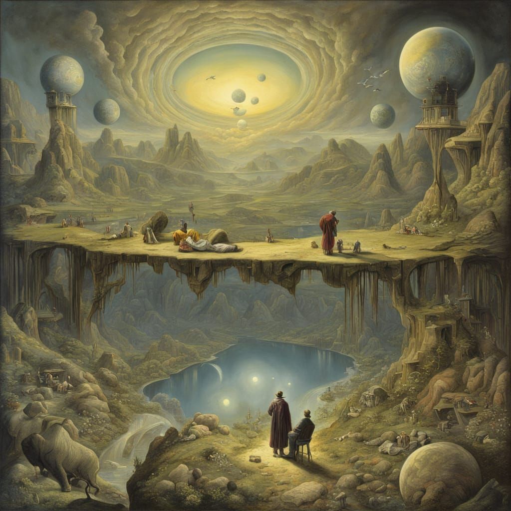 Dreaming Open Eyes in a Massurreal Landscape