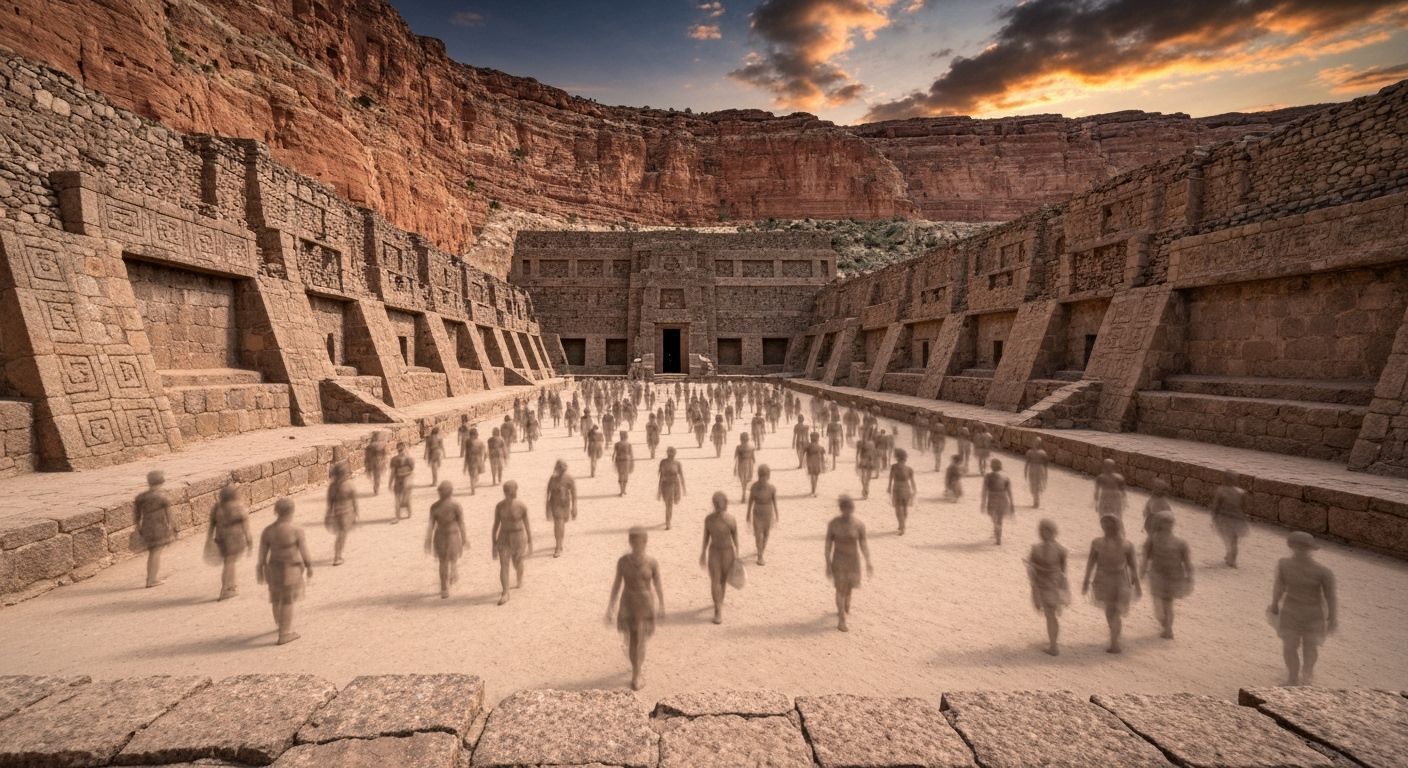 plòso’óna - memories of an ancient Pueblo civilization still...