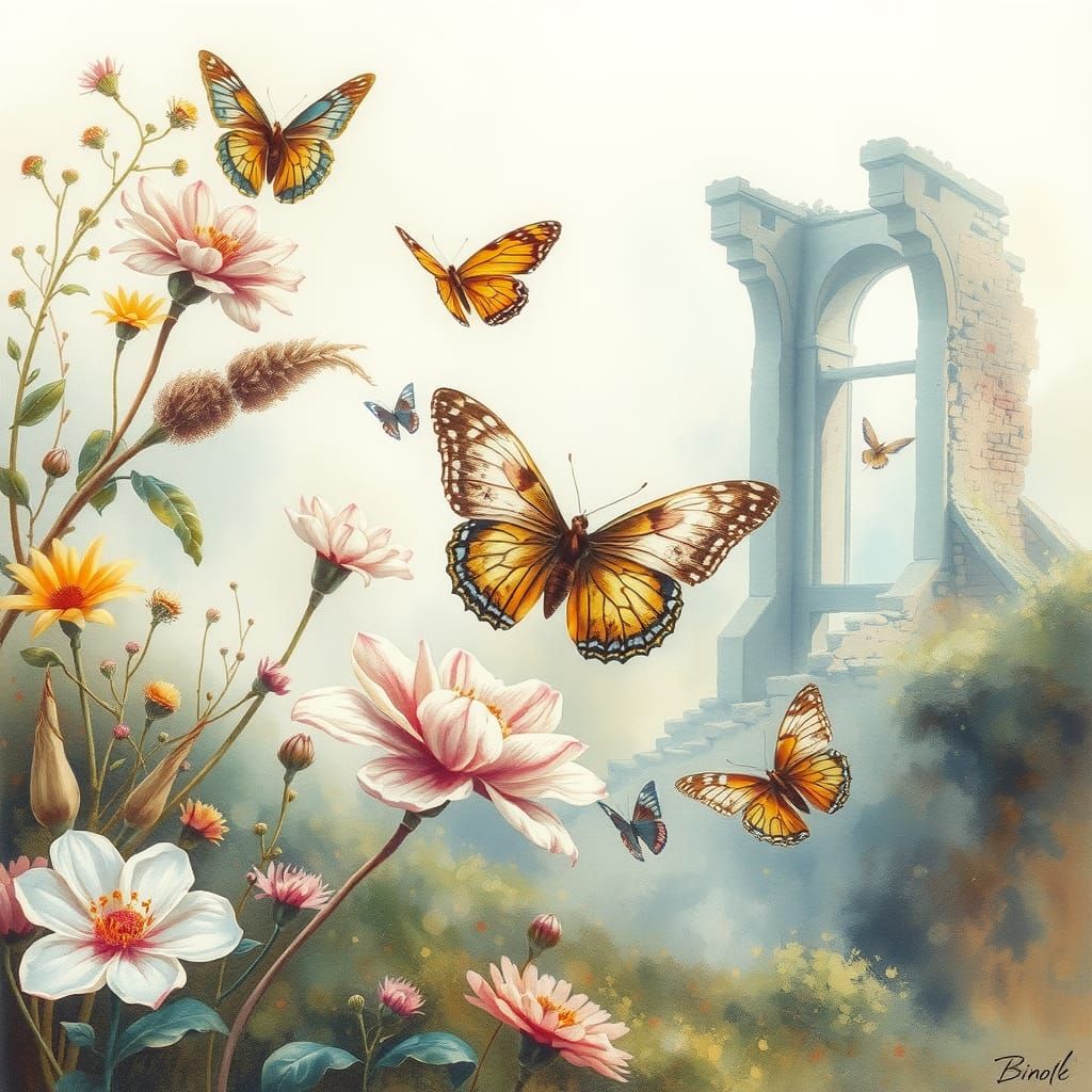 Homage to Andrey Avinoff (Ukrainian-born artist, lepidopterist, and entomologist)