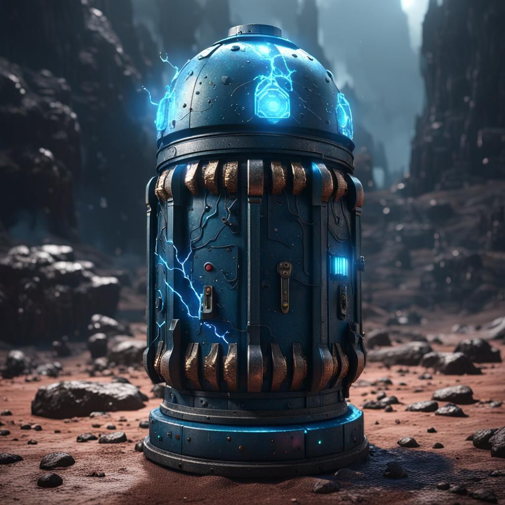 Elektromagnetic Pulse Grenade in Detailed Matte Painting