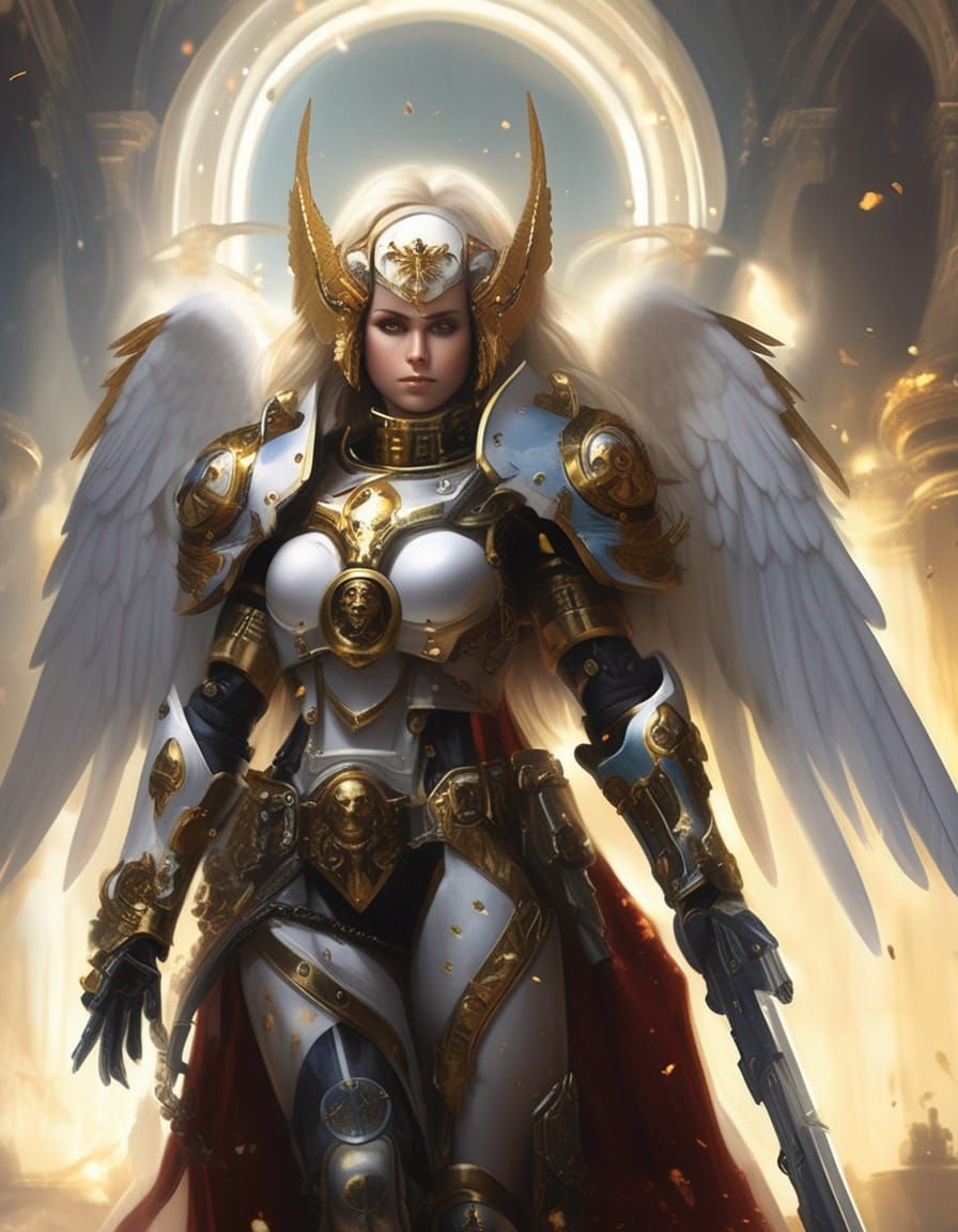 Saint Celestine W40K (SDXL 0.9)