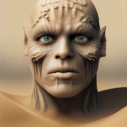 Photorealistic Sandman Concept Art in 8K