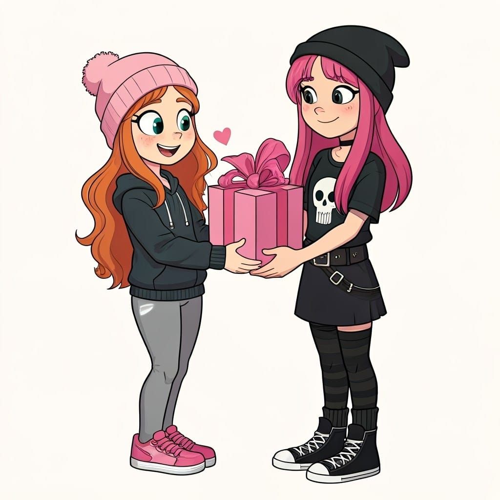 Brandy Gives Sammy a Birthday Present