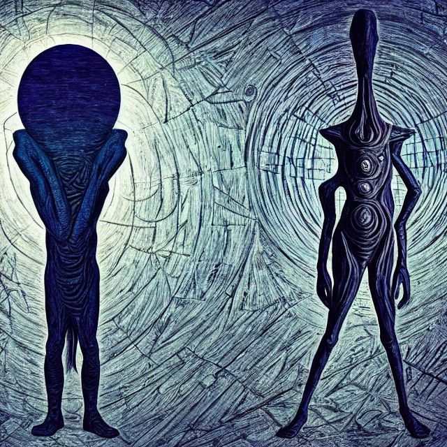 Surreal Aliens Hidden in Plain Sight: Photoillustration