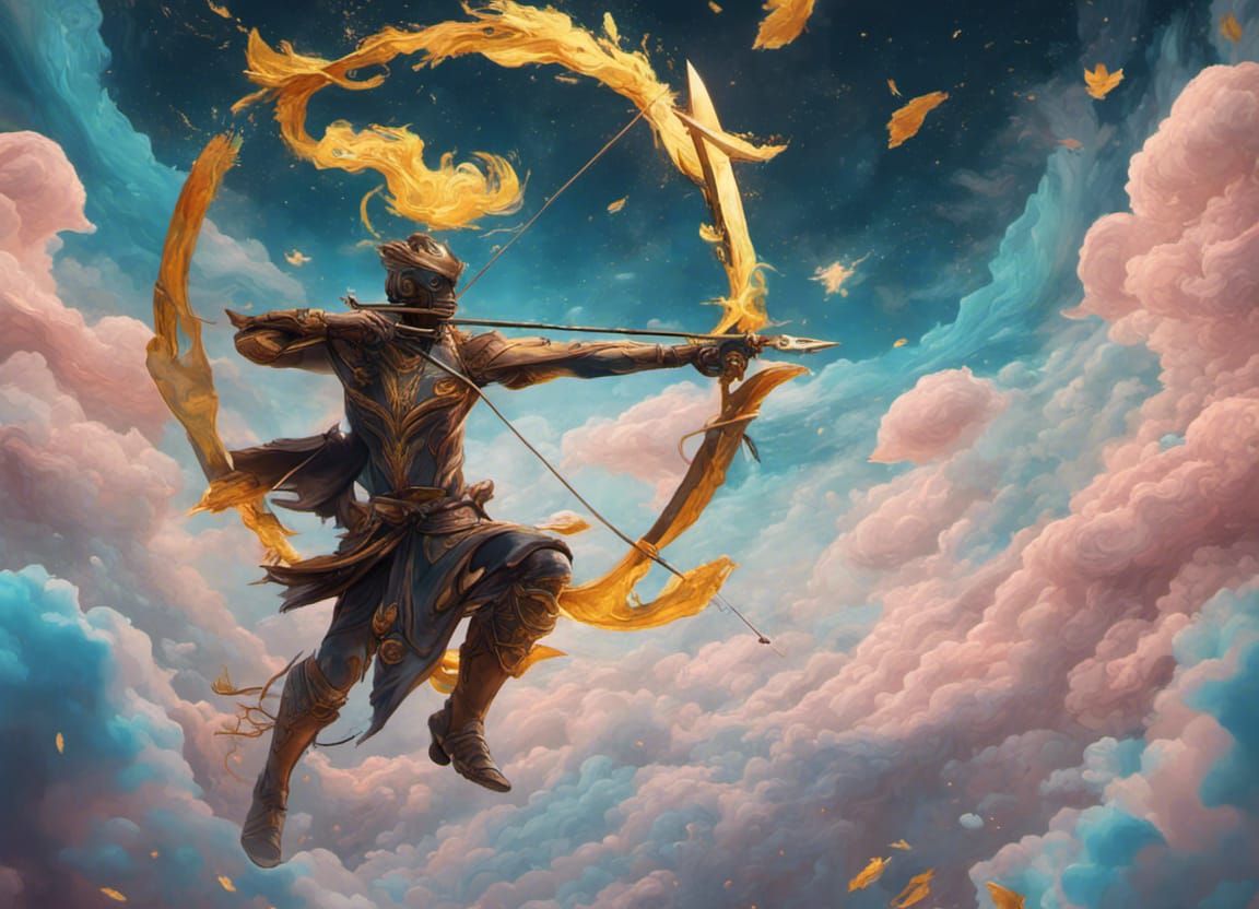Golden Guardian: Archer of the Clouds