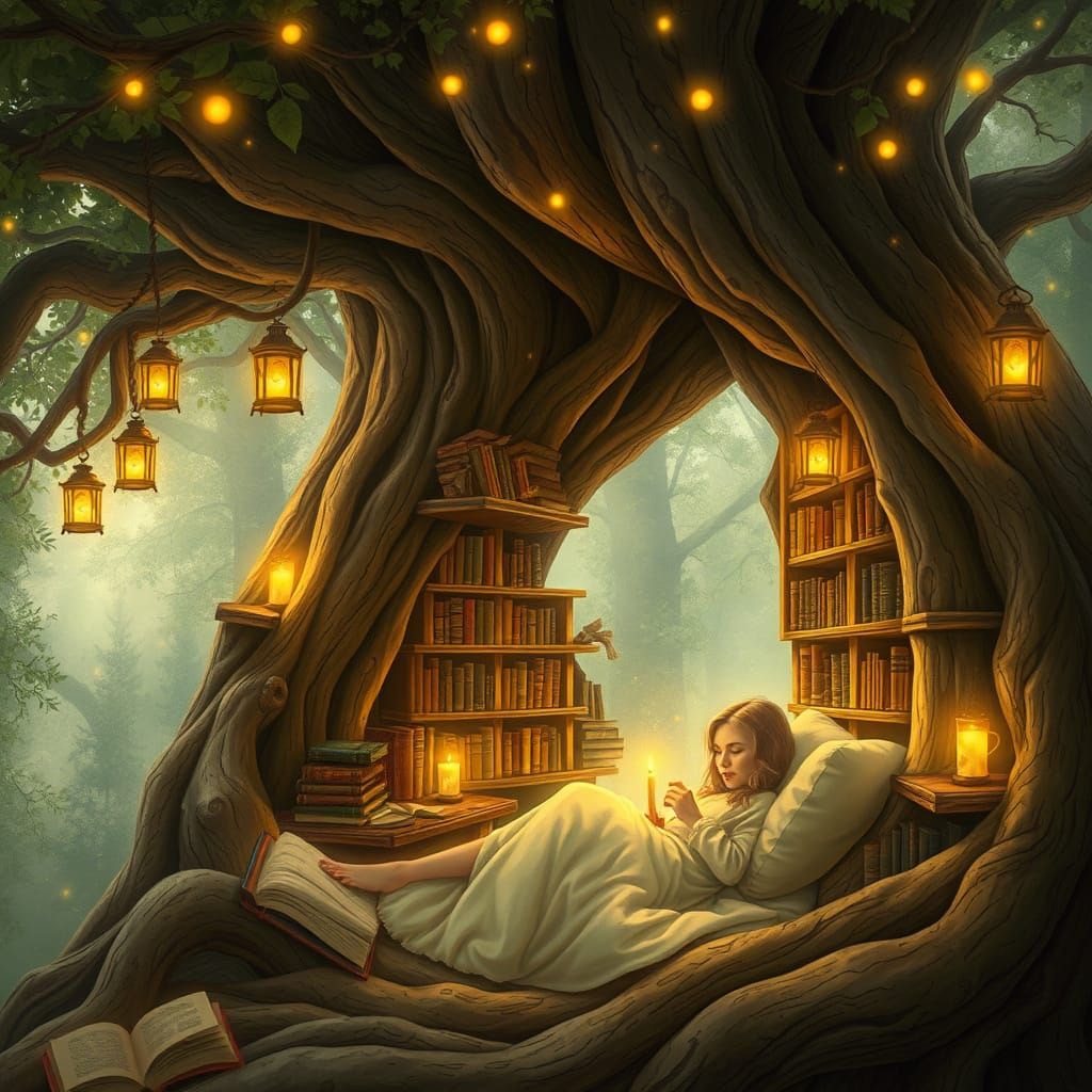 Enchanted Treehouse Sanctuary