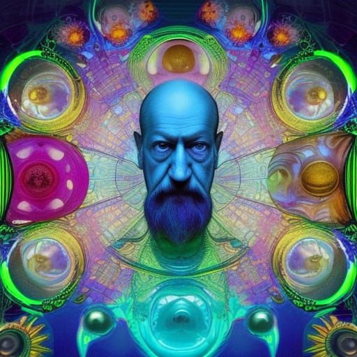 Psychedelic Freud Parade: Ethereal Art Nouveau Adventure