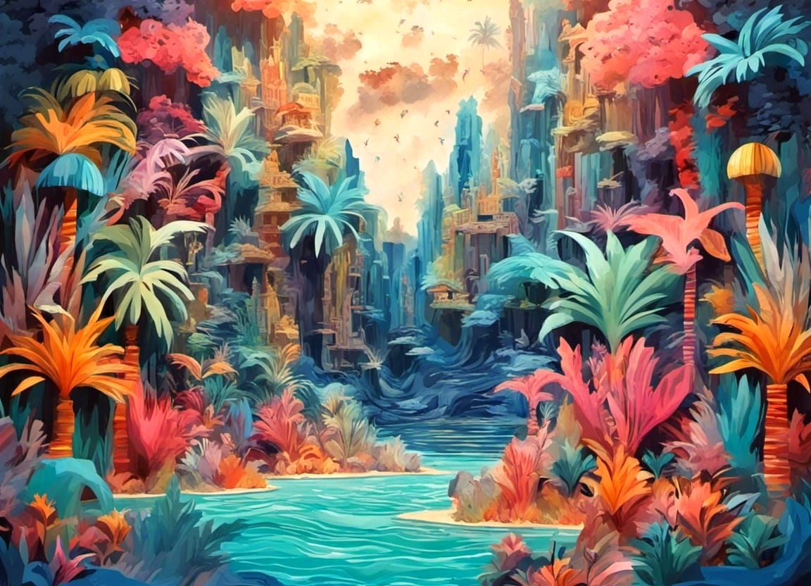 Fantasy City & Jungle
