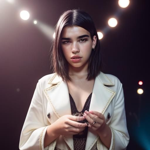 Dua Lipa as Magician Portrait