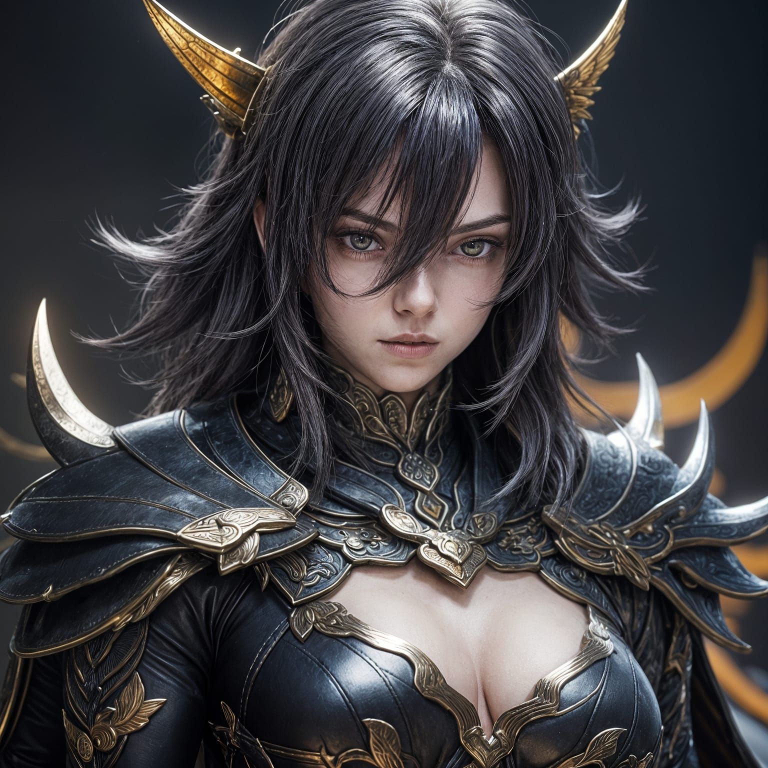 Detailed 3D Anime Art Supervillain