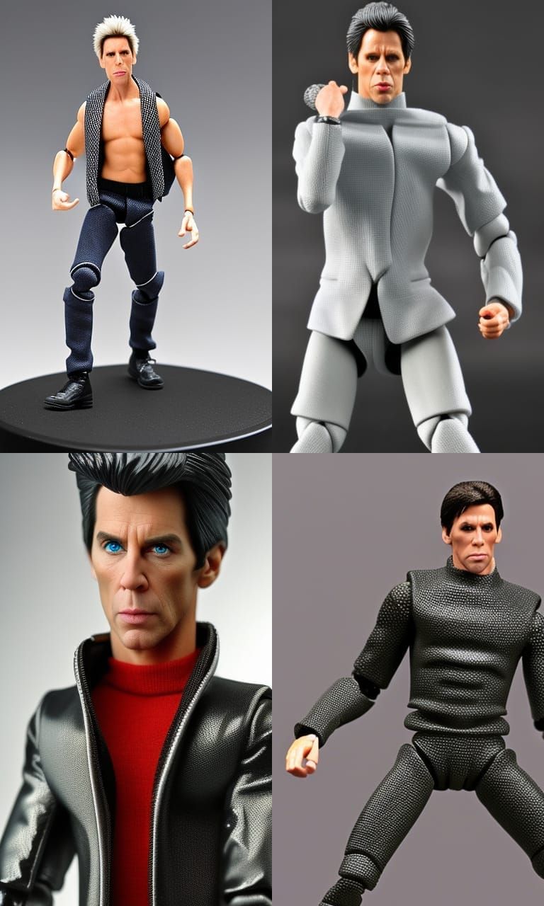 Derek Zoolander action figure