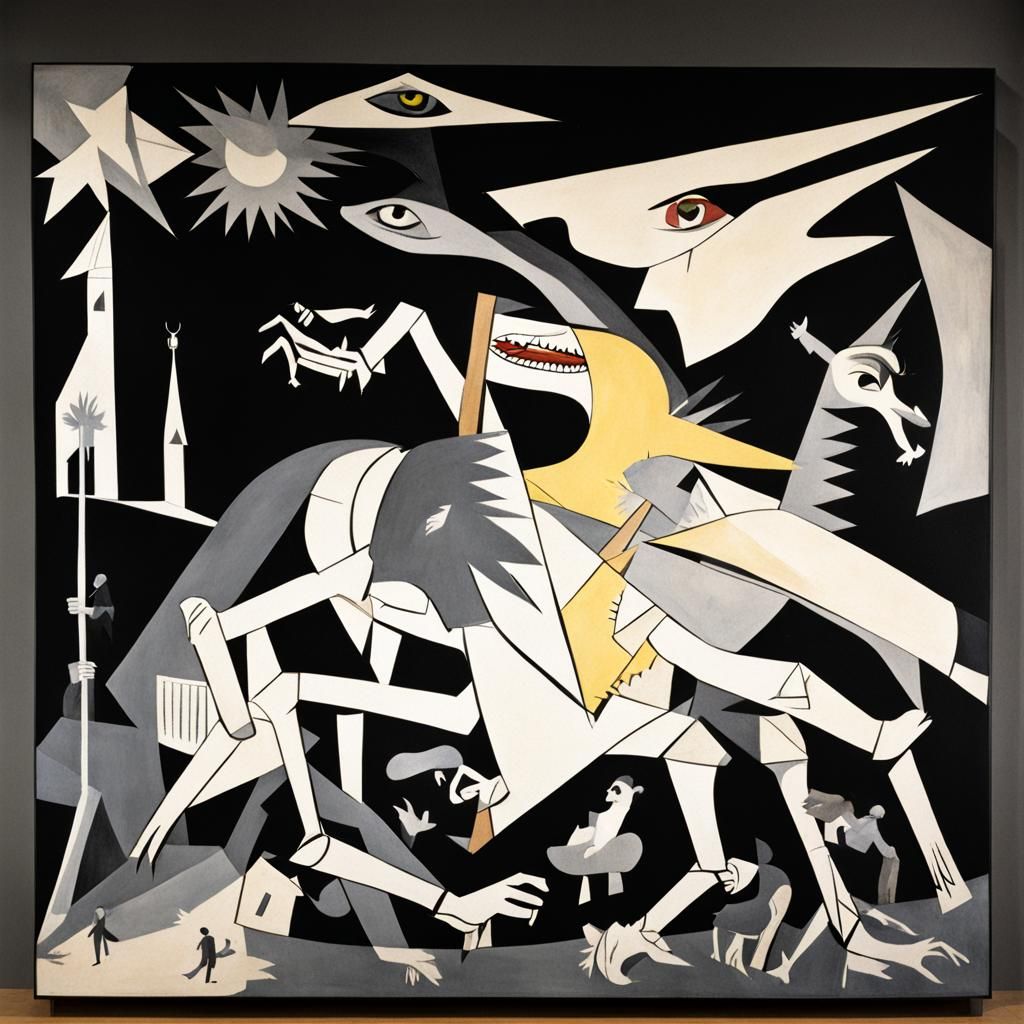 Guernica: An AI Interpretation of Picasso's Masterpiece