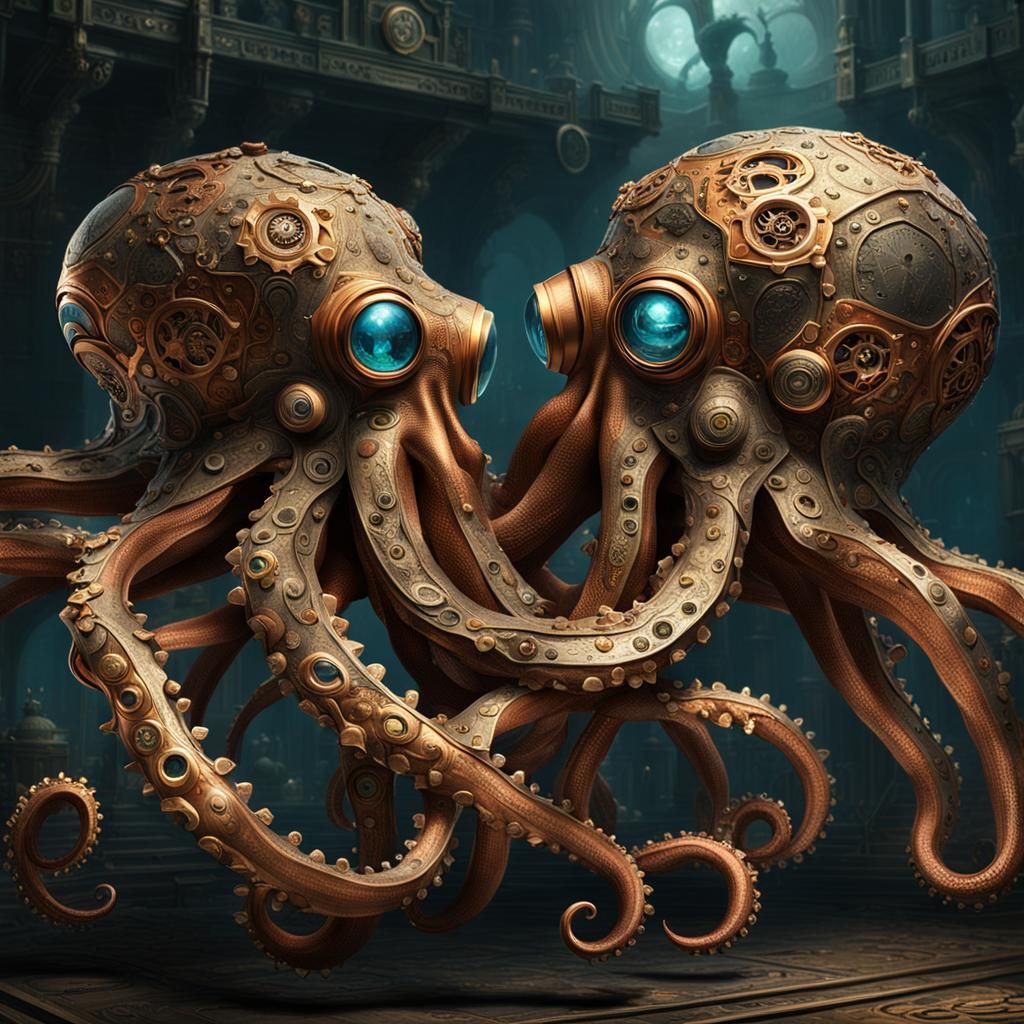 copper octopus