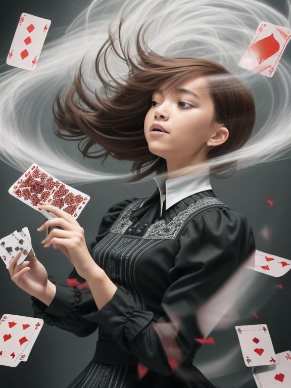 Professional Card Shark, flourish, Cardistry