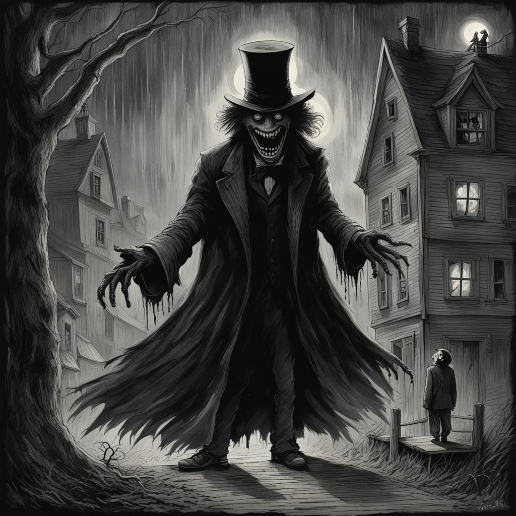 The Babadook: A Horror Illustration