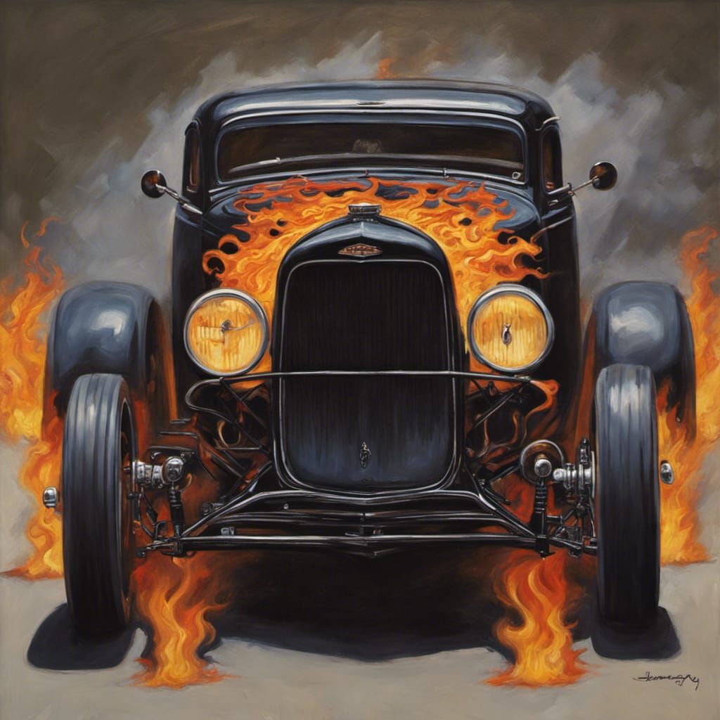 Hot Rod car #1