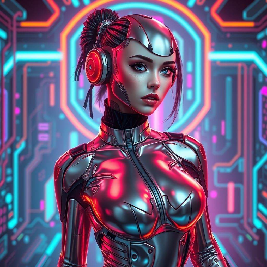 female AI agent