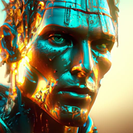 Hyperdetailed Terminator Portrait in 8k Resolution