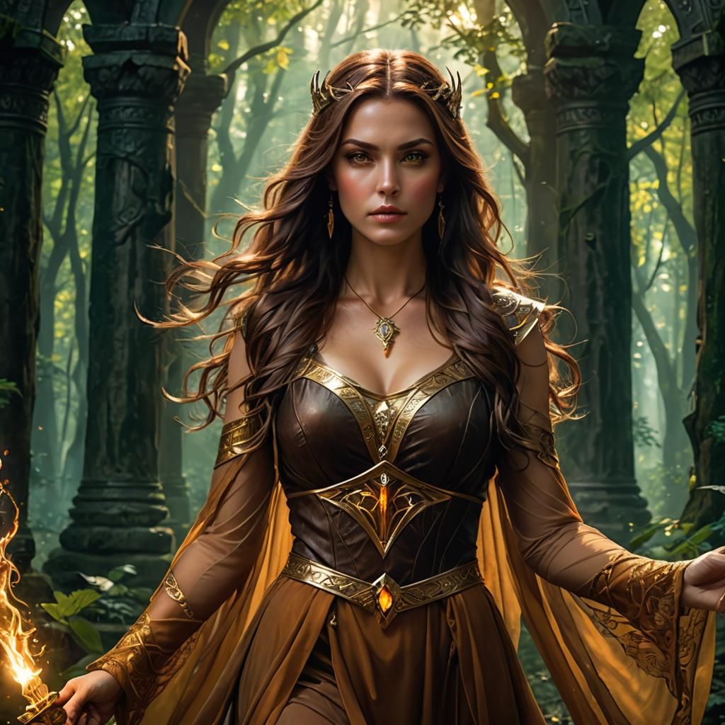 Ancient Warrior-Priestess of Vengeance and Retribution