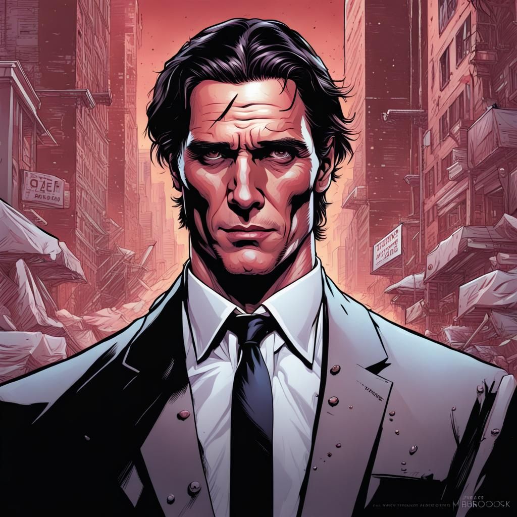 Comic Book Style Portrait