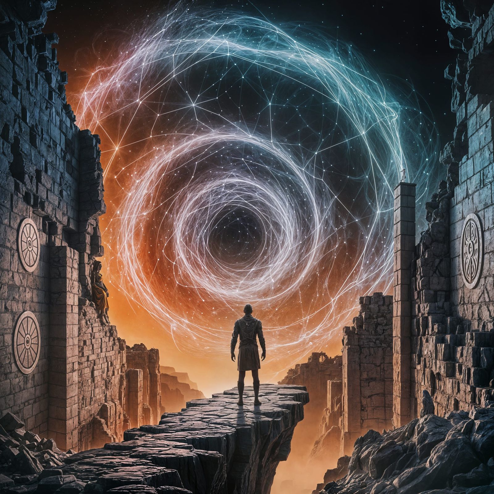 Cosmic Portal Opens in Forgotten Ruins