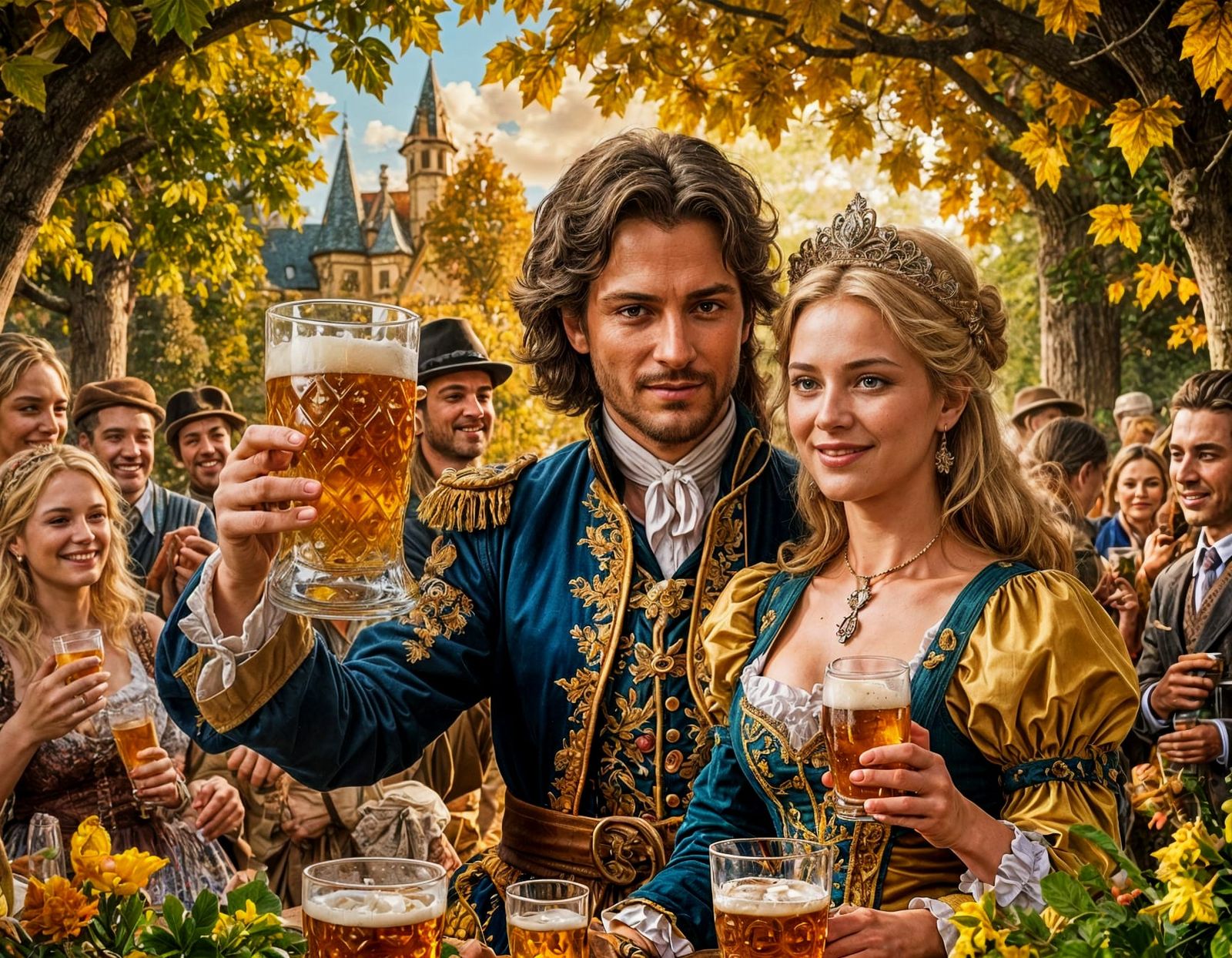 Oktoberfest 1810: A Bavarian Celebration