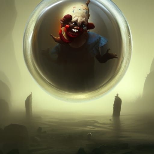 Clown God Trapped: A Dark Fantasy Masterpiece