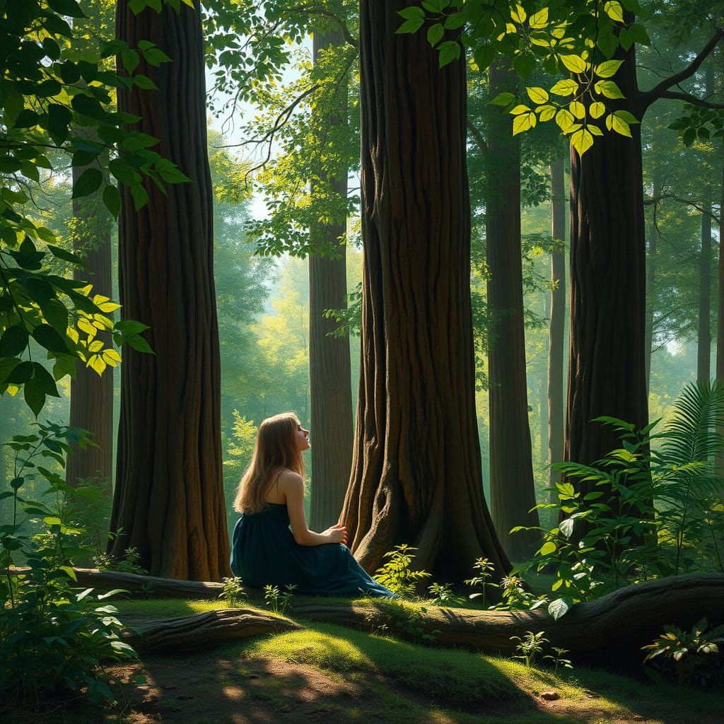 Nature's Sanctuary in Vibrant Hues