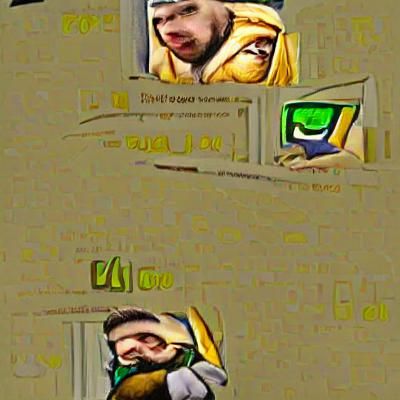 Focused Gamers Immersed in Virtual World