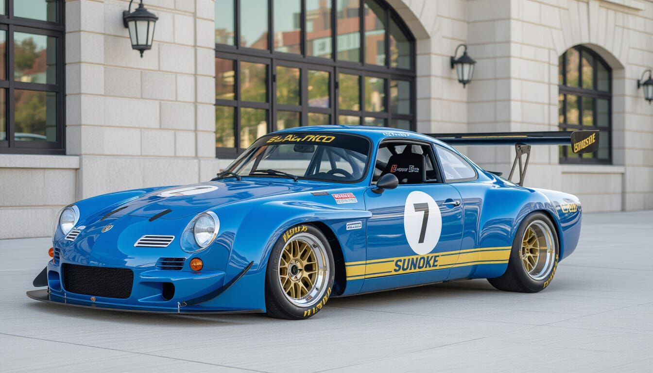 Sunoco Racing Karmann Ghia GT3: Retro-Modern Race Car