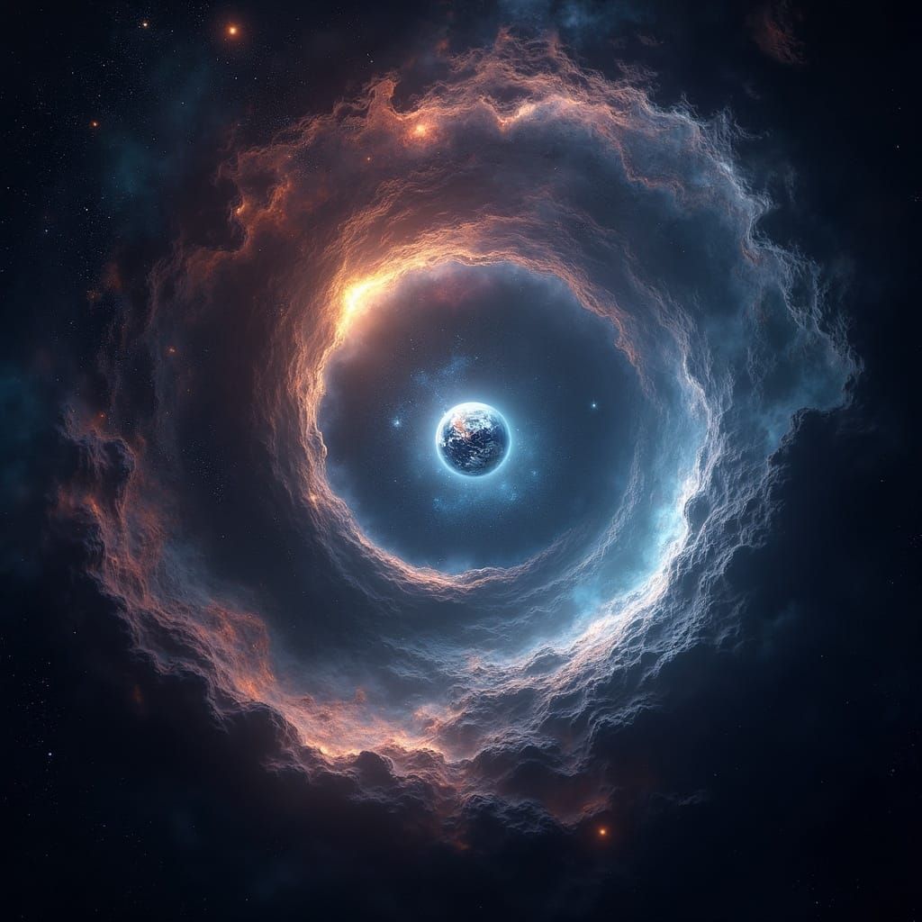 Cosmic Parallel Universes Dwarfing Earth